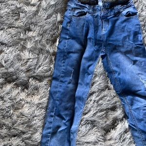 Size 16 Blue Justice Skinny Jeans